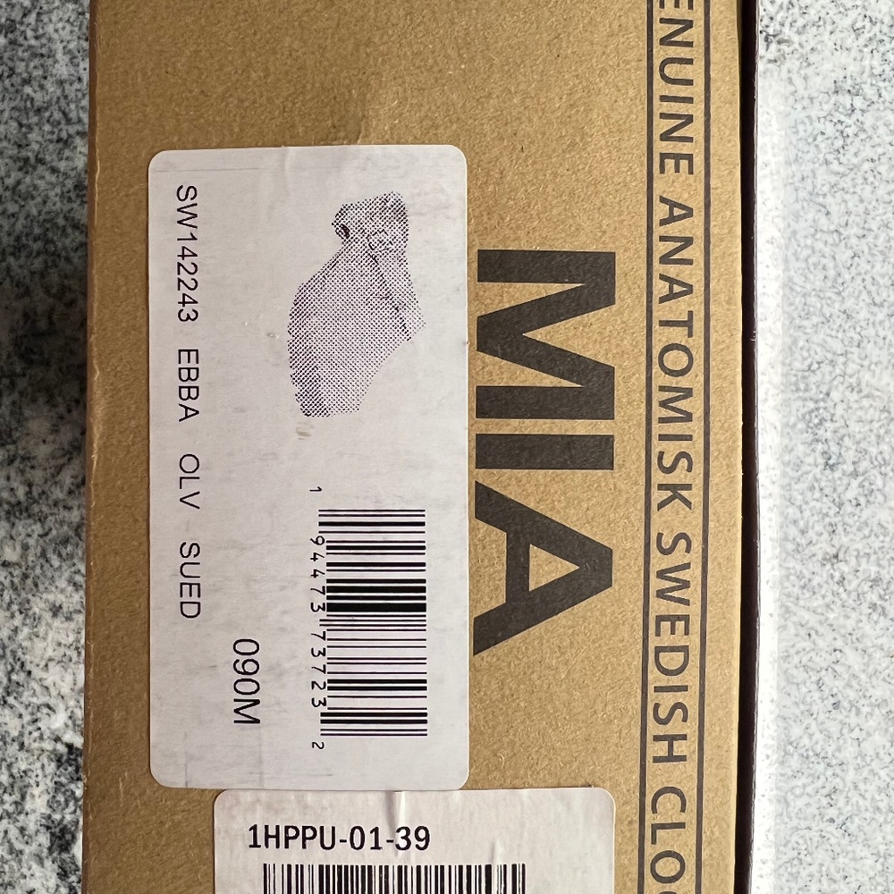 MIA EBBA Clog - Olive Suede US Size 9 - Picture 8 of 8